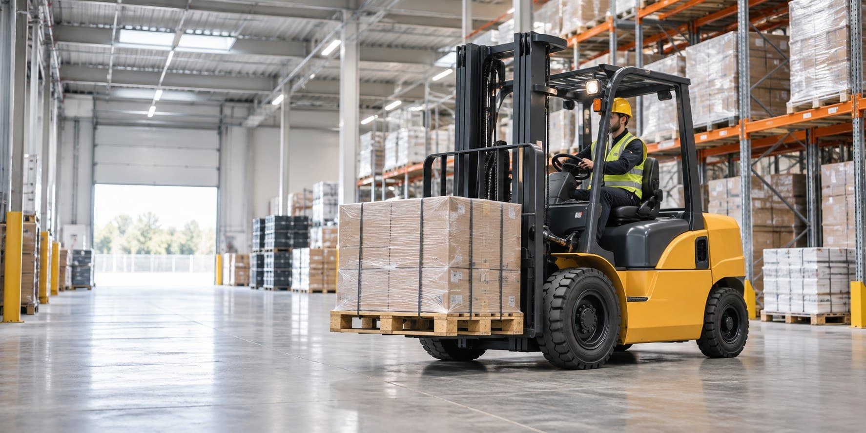 Staplerführerschein für Industrie, Handel und Logistik