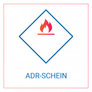 Icon Gefahrengut befördern ADR Schein
